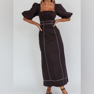 Viral Brand new never worn without tags and western denim style dress